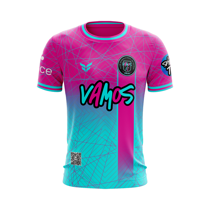 VAMOS GAME JERSEY (PINK/TEAL)