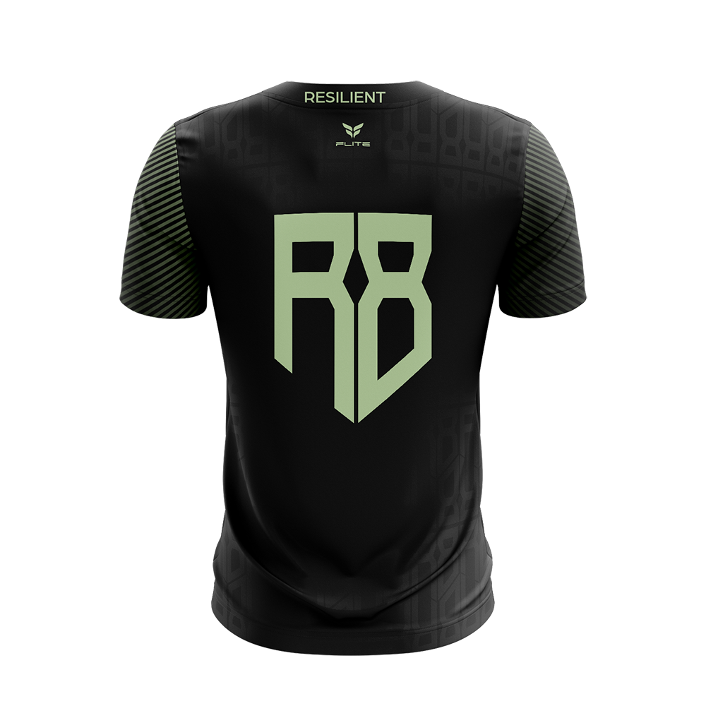 R8 SOCCER TRAINING TOP (BLACK)