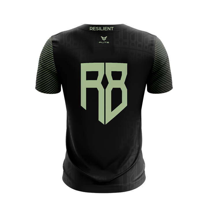 R8 SOCCER TRAINING TOP (BLACK)