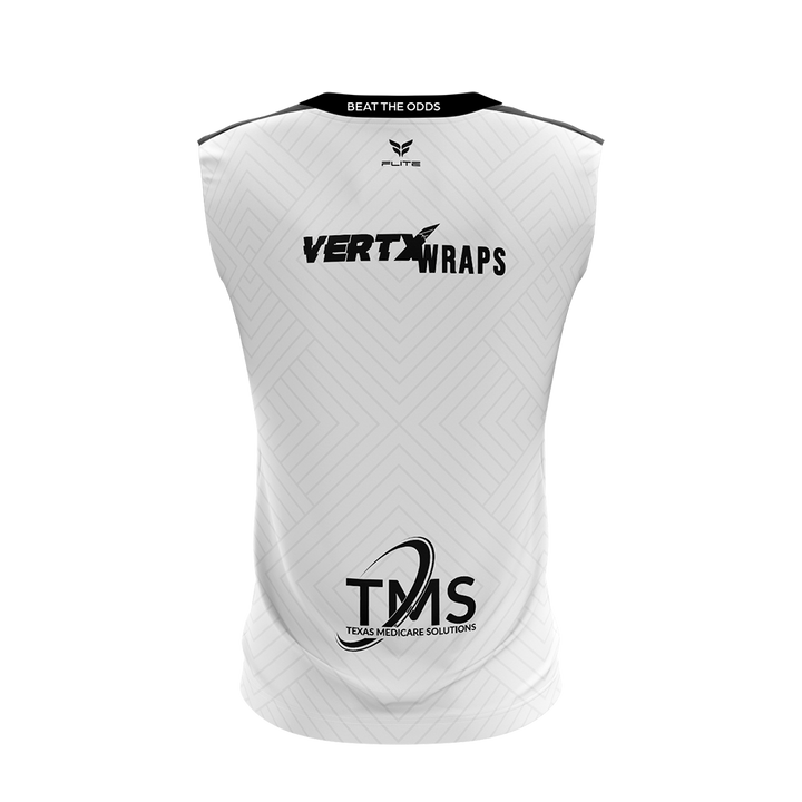 OVERTIME TRAINING SLEEVELESS TRAINING TOP (WHITE)