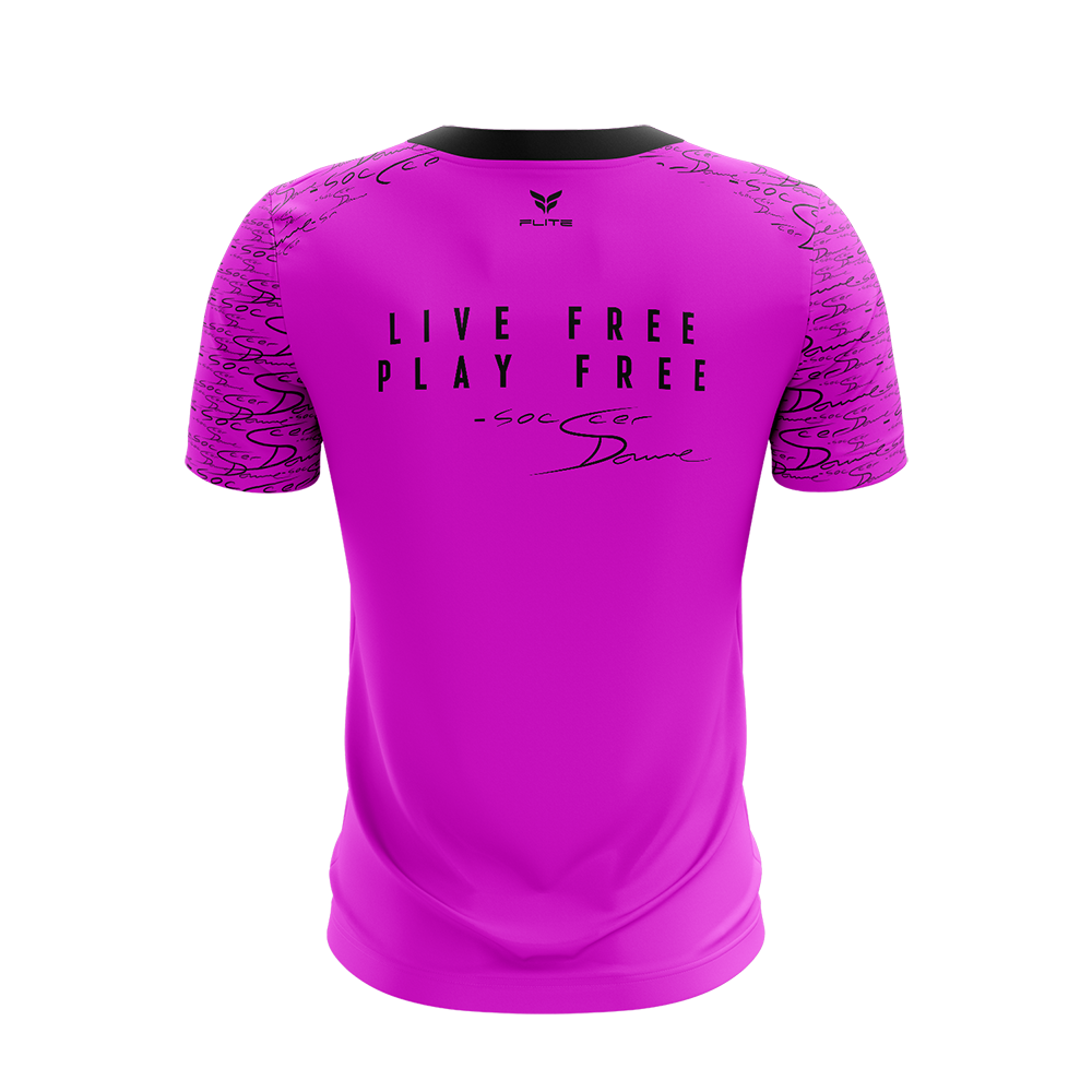 SOCCER DAVE "SIGNATURE" TRAINING TOP (PINK)