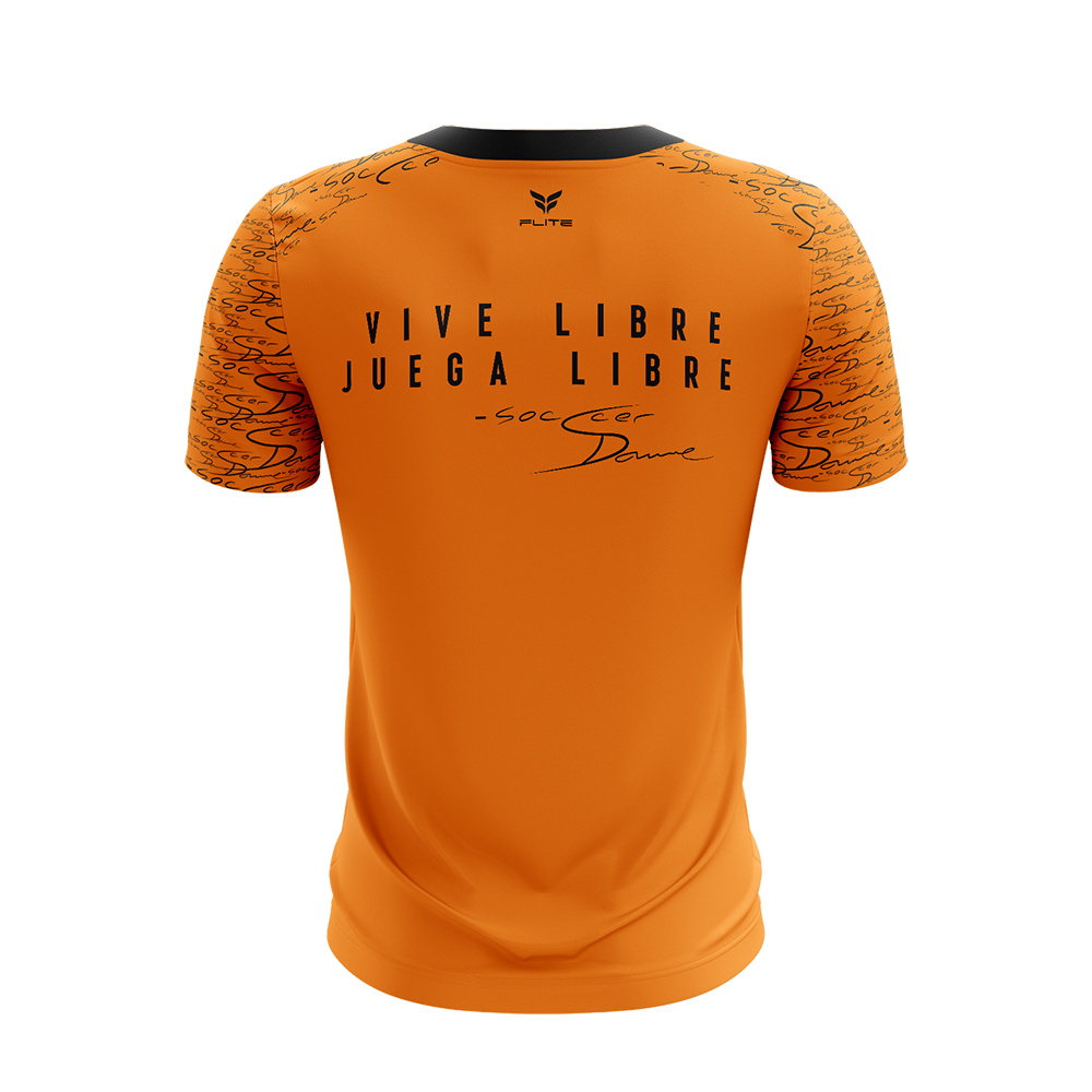 SOCCCER DAVE "SIGNATURE" TRAINING TOP (ORANGE)