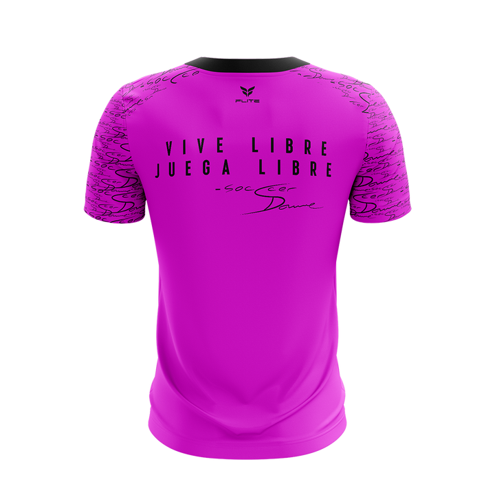 SOCCCER DAVE "SIGNATURE" TRAINING TOP (PINK)