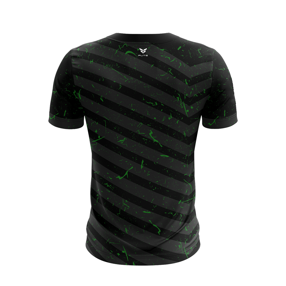 TOP BALLERS PLAYER TRAINING TOP (BLACK/GREEN )