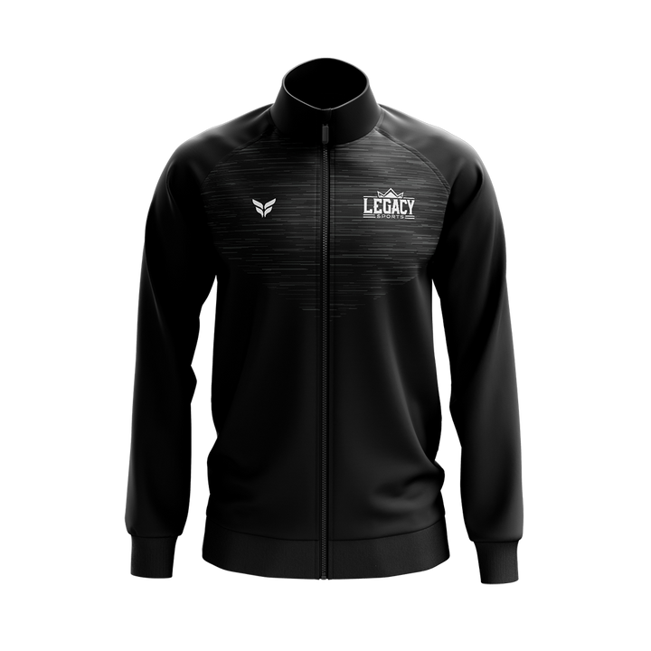 LEGACY WARM-UP JACKET (BLACK)