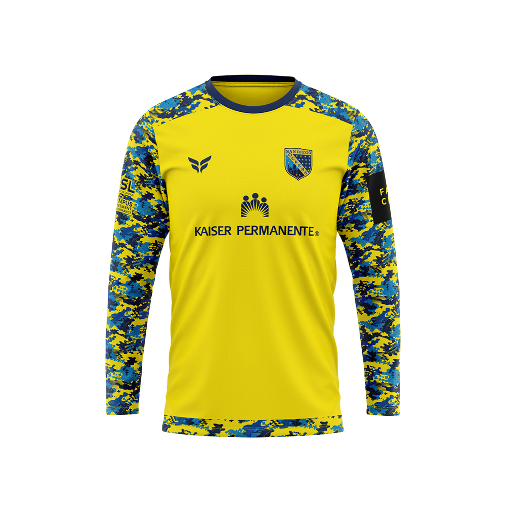 SD SOCKERS "MILITARY NIGHT" JERSEY (YELLOW)