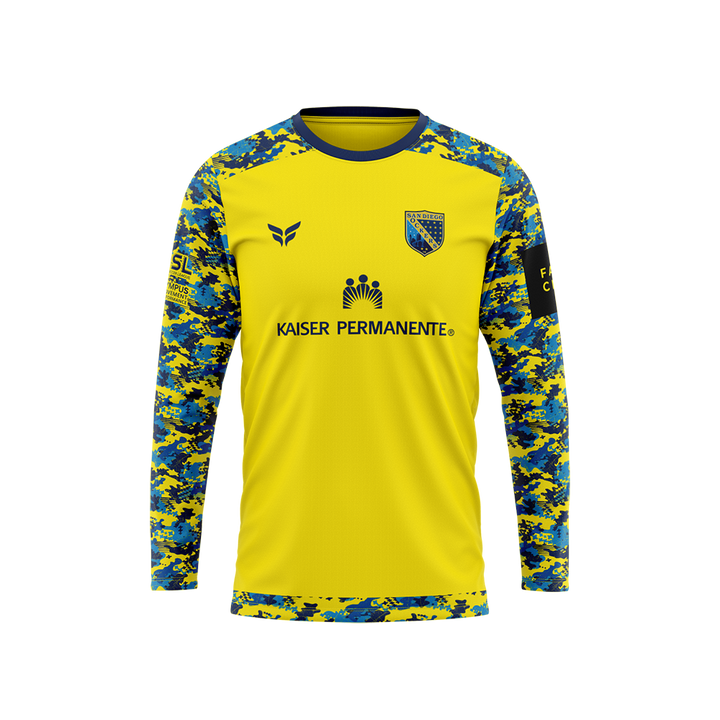 SD SOCKERS "MILITARY NIGHT" JERSEY (YELLOW)