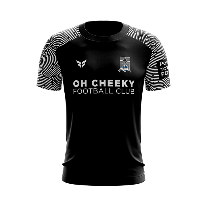 OH CHEEKY TRAINING TOP (BLACK)