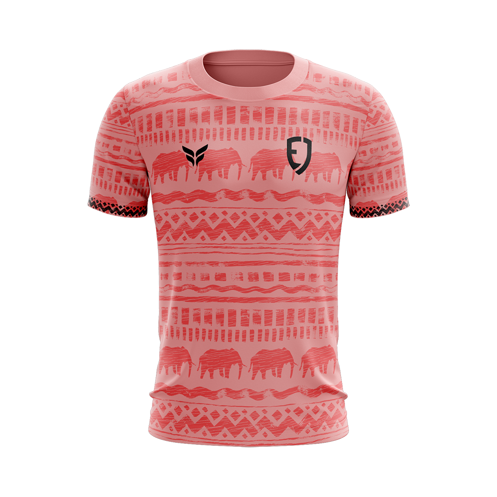 EJ FUTBALL TRAINING JERSEY SS (PINK)