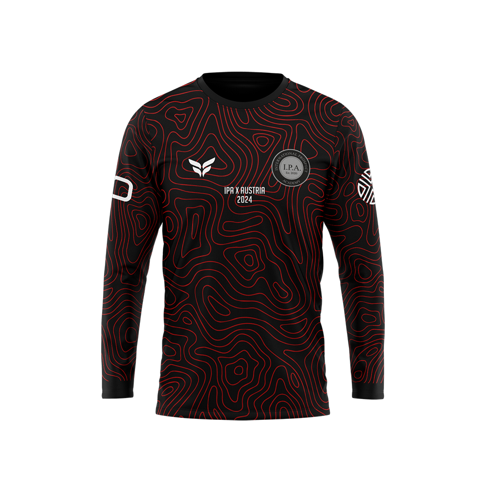 IPA AUSTRIA GK JERSEY LS (BLACK)