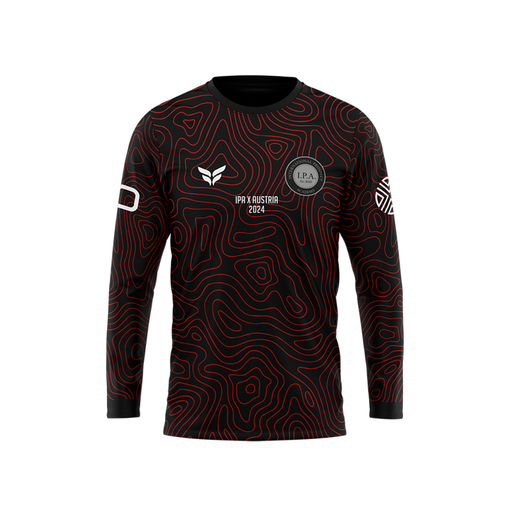 IPA AUSTRIA GK JERSEY LS (BLACK)