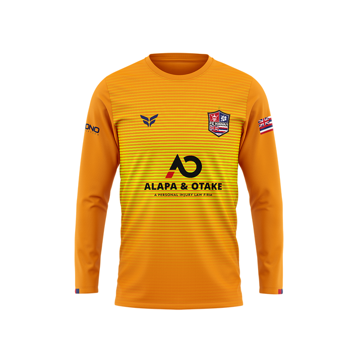 FC HAWAII GK JERSEY L/S (ORANGE)