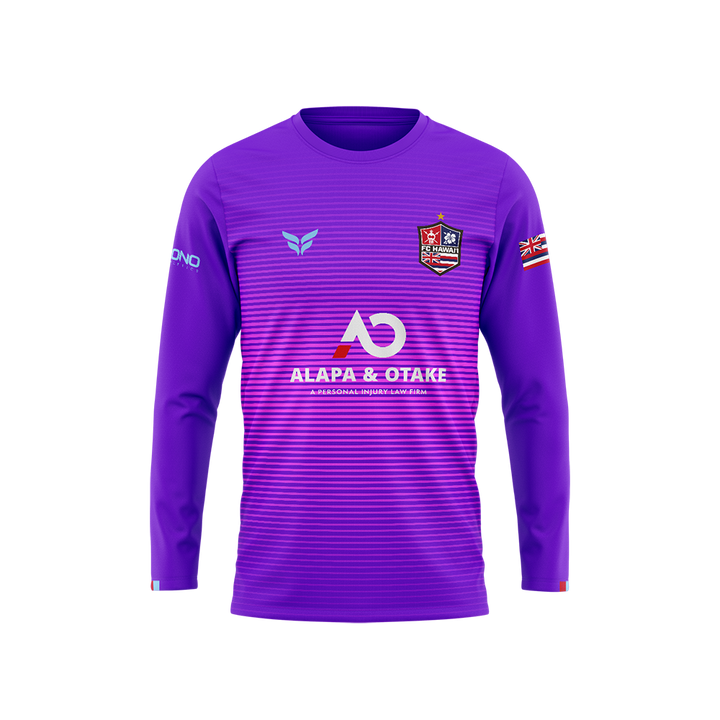 FC HAWAII GK JERSEY LS (PURPLE)